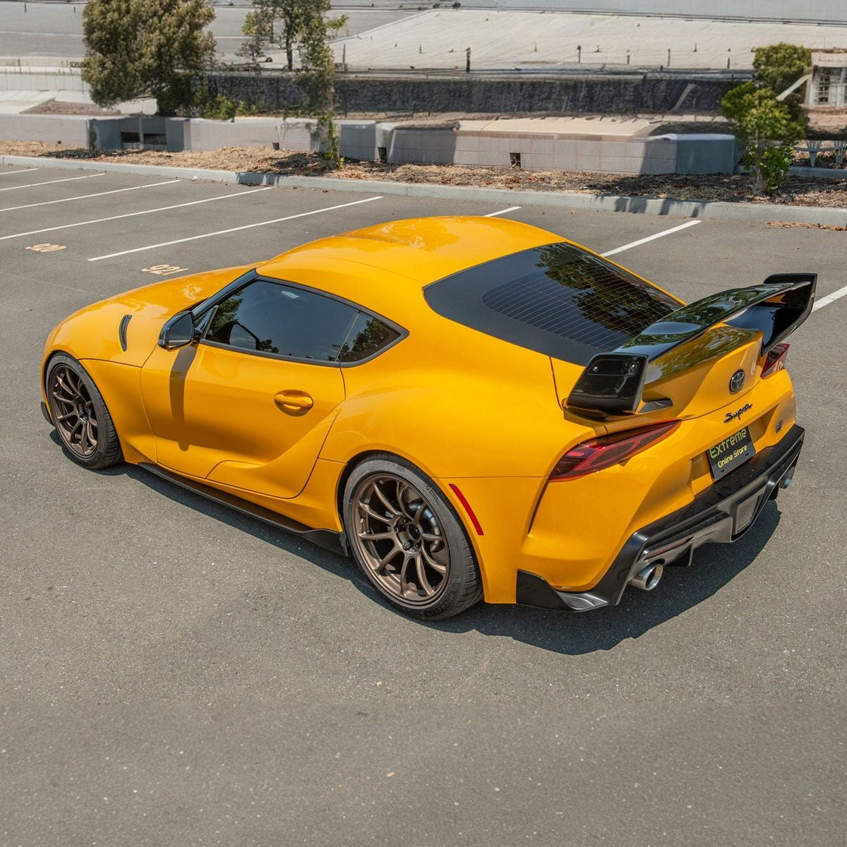 2020-Up Toyota GR Supra ST Style Rear Trunk Lid Wing Spoiler image 14