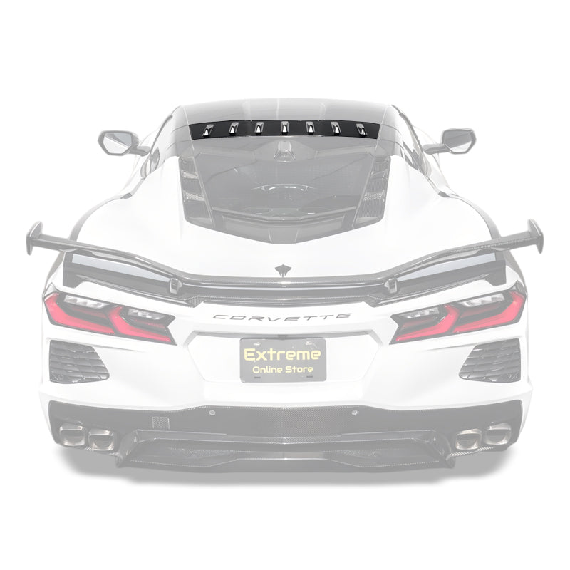 Chevrolet Corvette C8 Rear Roof Vortex Generators image 1