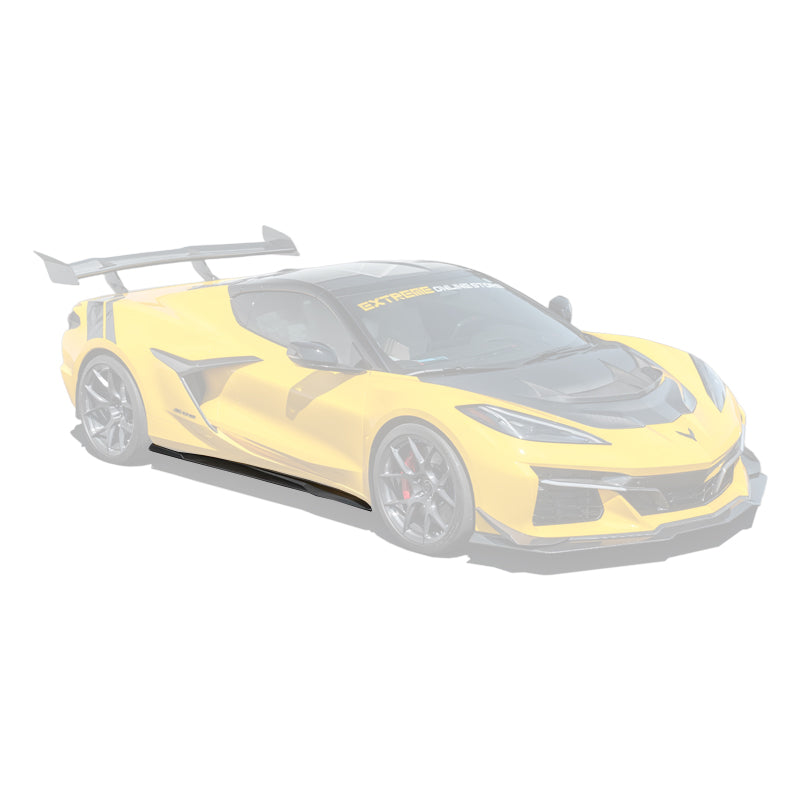 Corvette C8 Models Z06 EOS Performance Track Style Side Skirts image 1