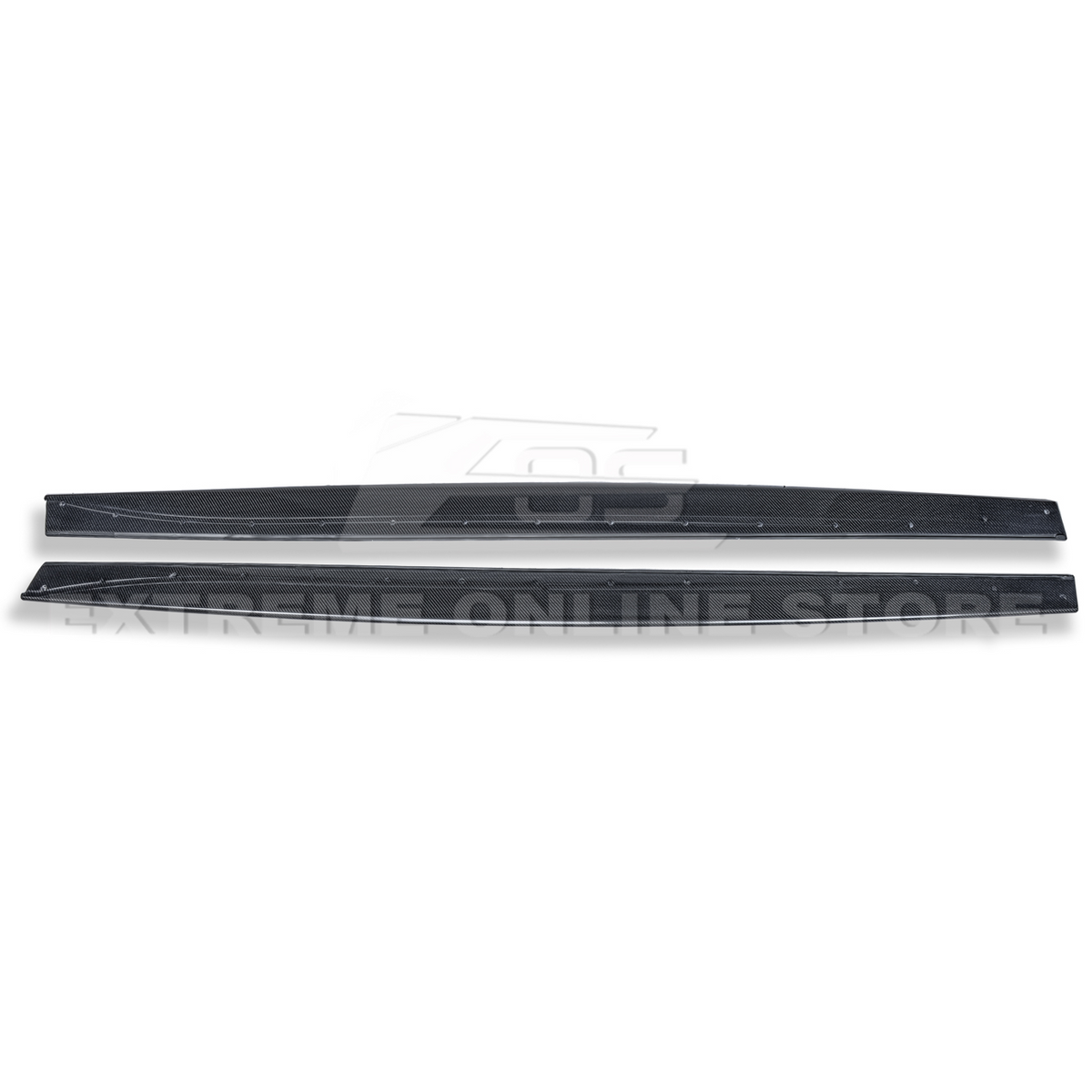 2014-20 BMW F82 M4 Carbon Fiber Side Skirts Rocker Panels image 8