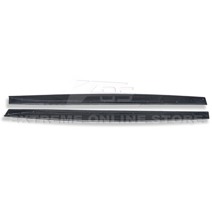 2014-20 BMW F82 M4 Carbon Fiber Side Skirts Rocker Panels image 8