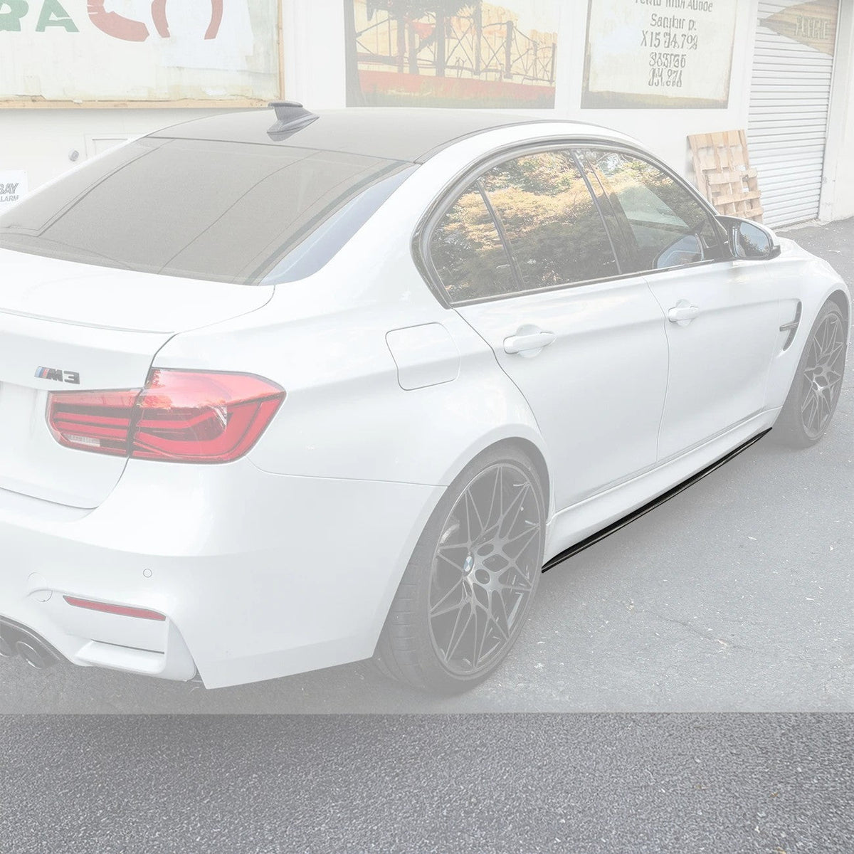 2014-20 BMW F80 M3/ F82 M4 Carbon Front Splitter & Side Skirts image 37