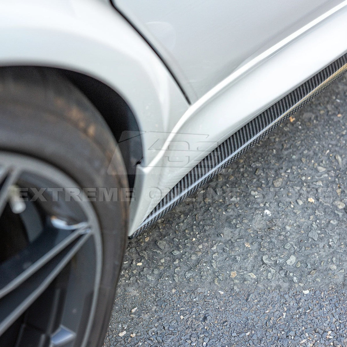 2014-20 BMW F80 M3/ F82 M4 Carbon Front Splitter & Side Skirts image 40
