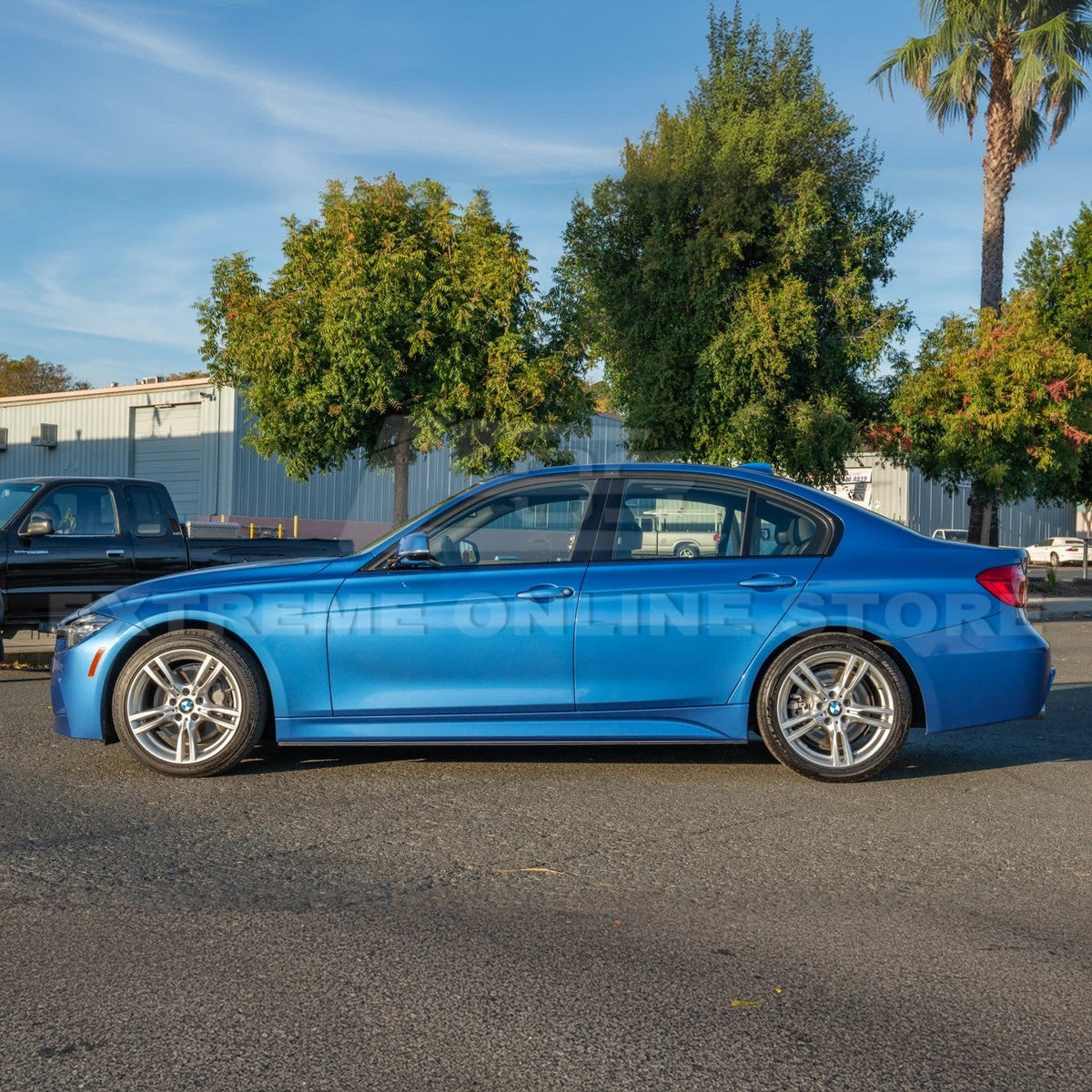 2012-18 BMW F30 3-Series M-Sport Side Skirts Rocker Panels image 4