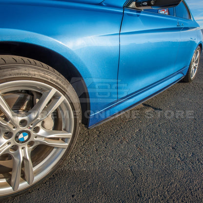 2012-18 BMW F30 3-Series M-Sport Side Skirts Rocker Panels image 5