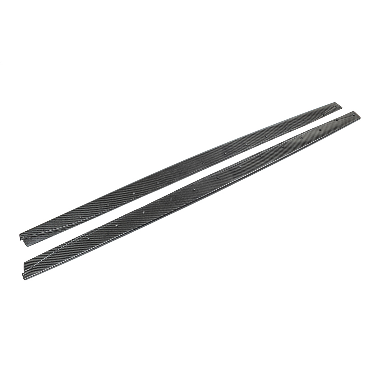 2014-20 BMW F80 M3 Extended Carbon Fiber Side Skirts Rocker Panels image 1