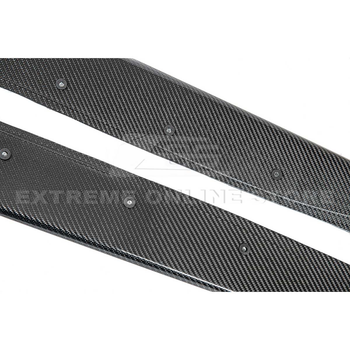 2014-20 BMW F80 M3 Extended Carbon Fiber Side Skirts Rocker Panels image 9