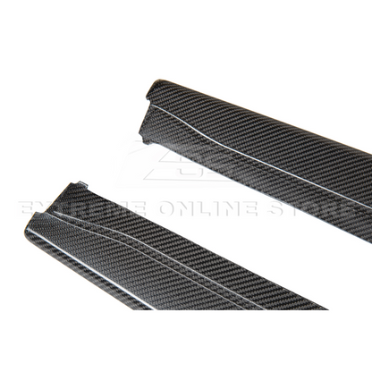 2012-18 BMW F30 31 M-Sport Extended Carbon Fiber Side Skirts image 11
