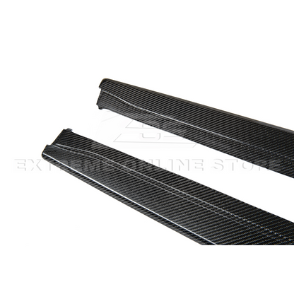 2012-18 BMW F30 31 M-Sport Extended Carbon Fiber Side Skirts image 12