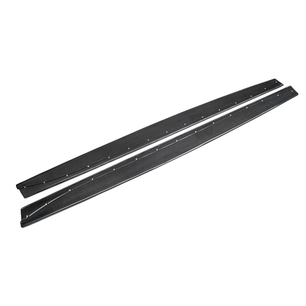 2015-20 BMW F82 M4 Extended Carbon Fiber Side Skirts Rocker Panels image 1