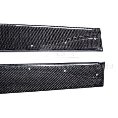 2015-20 BMW F82 M4 Extended Carbon Fiber Side Skirts Rocker Panels image 8