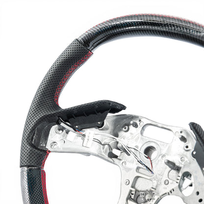 Corvette C8 Carbon Fiber LED Display Replacement Steering Wheel image 2