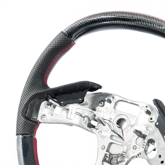 Corvette C8 Carbon Fiber LED Display Replacement Steering Wheel image 2