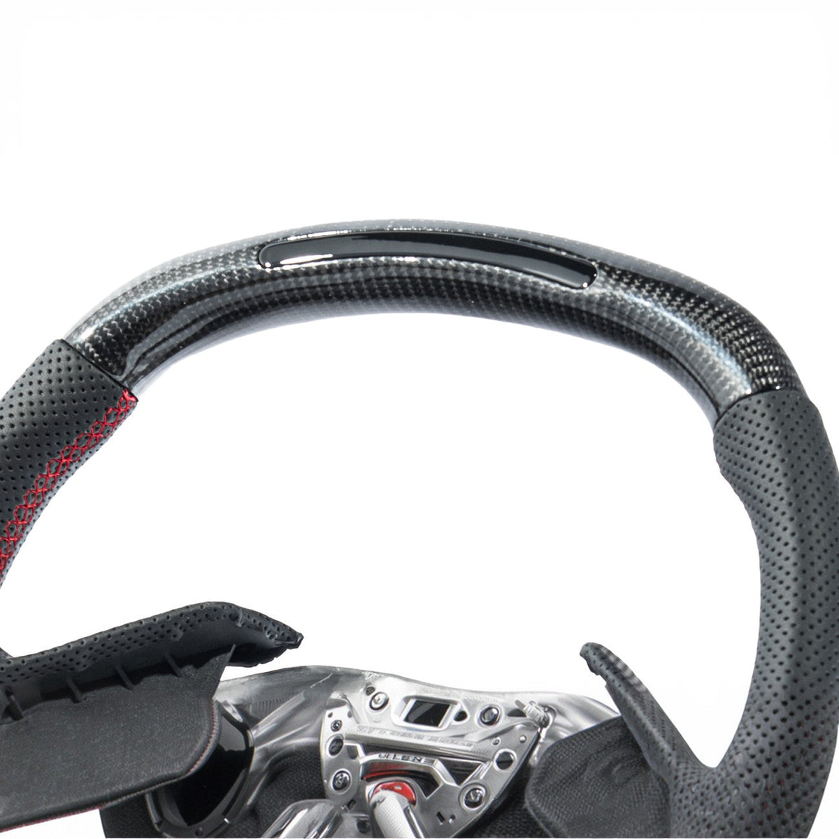 Corvette C8 Carbon Fiber LED Display Replacement Steering Wheel image 6