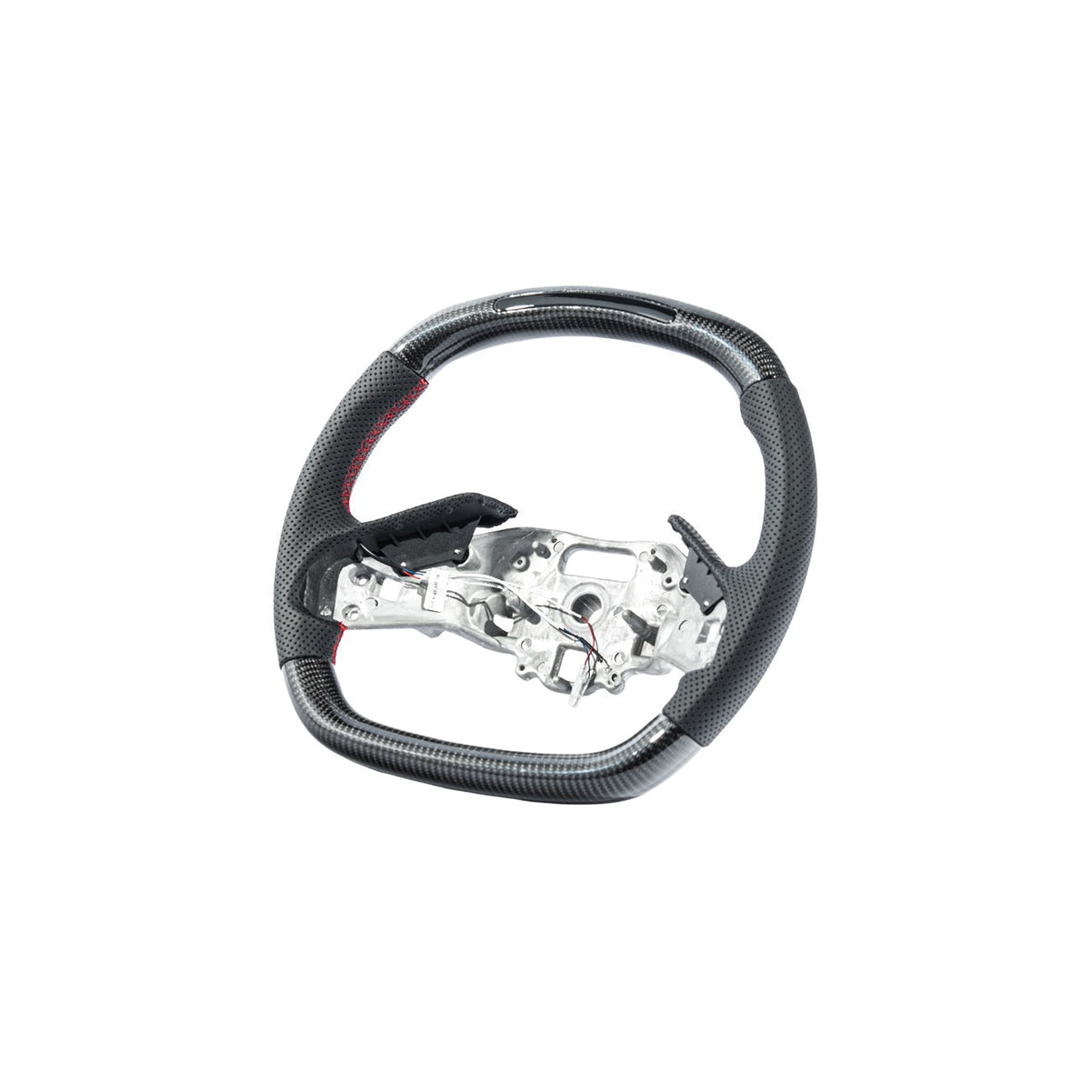 Corvette C8 Carbon Fiber LED Display Replacement Steering Wheel image 1