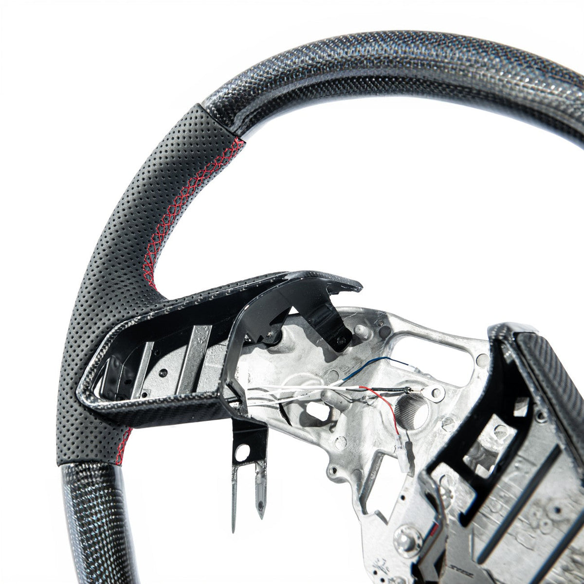 Corvette C8 Carbon Fiber LED Display Replacement Steering Wheel image 11