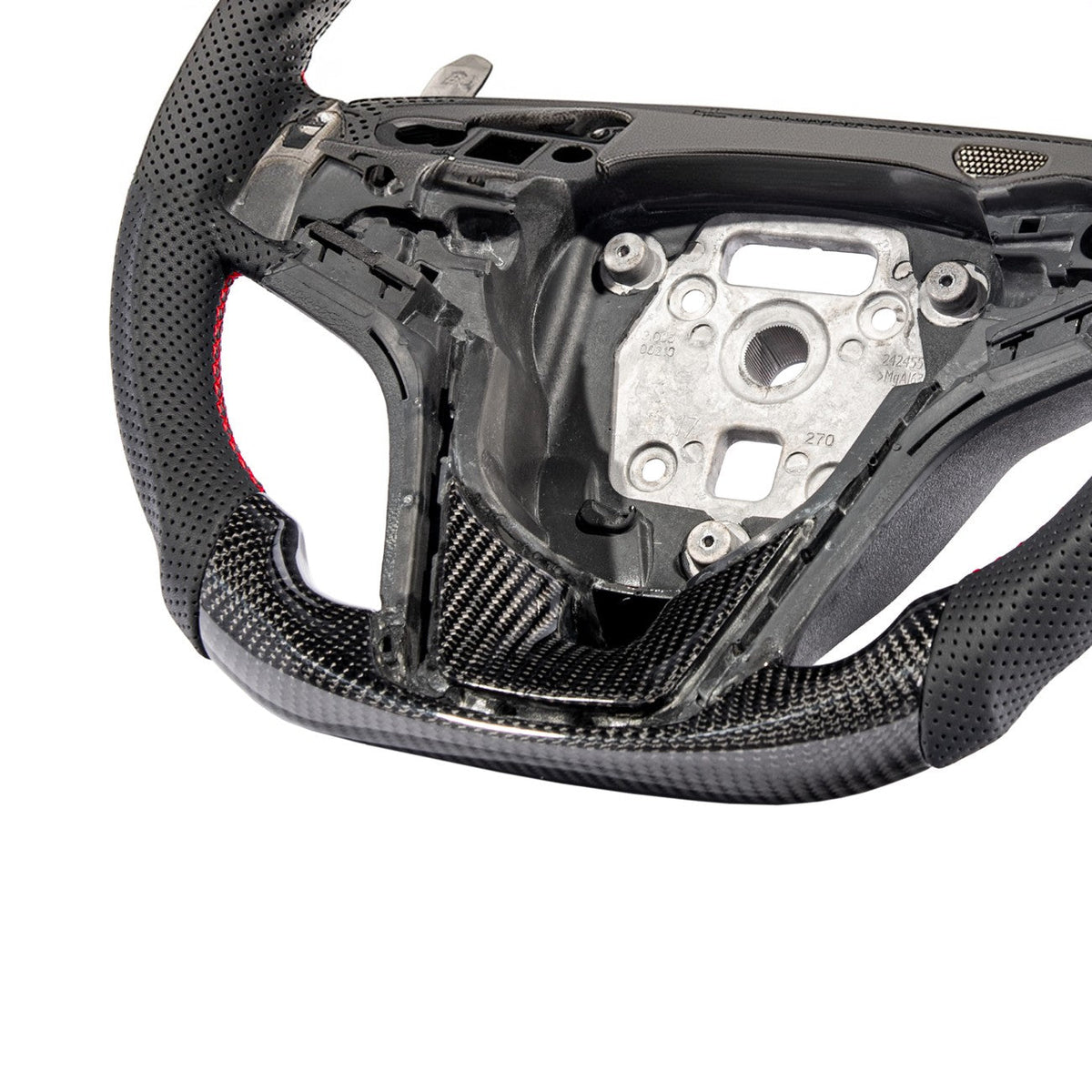 2012-2015 Chevrolet Camaro Carbon Fiber Replacement Steering Wheel image 6