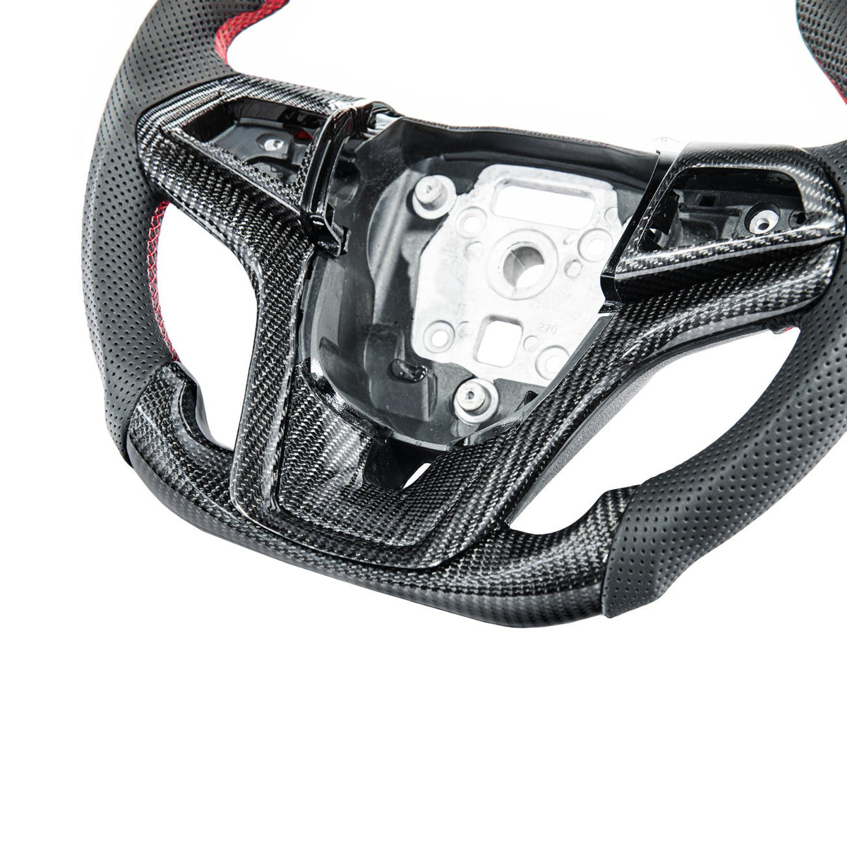 2012-2015 Chevrolet Camaro Carbon Fiber Replacement Steering Wheel image 11