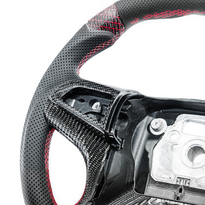 2012-2015 Chevrolet Camaro Carbon Fiber Replacement Steering Wheel image 13