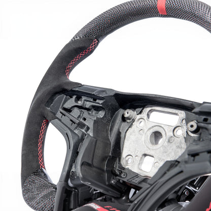2012-2015 Chevrolet Camaro Carbon Fiber Replacement Steering Wheel image 19