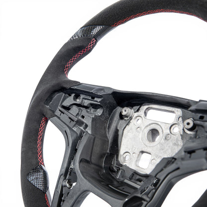 2012-2015 Chevrolet Camaro Carbon Fiber Replacement Steering Wheel image 2