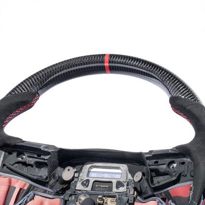 2012-2015 Chevrolet Camaro Carbon Fiber Replacement Steering Wheel image 4