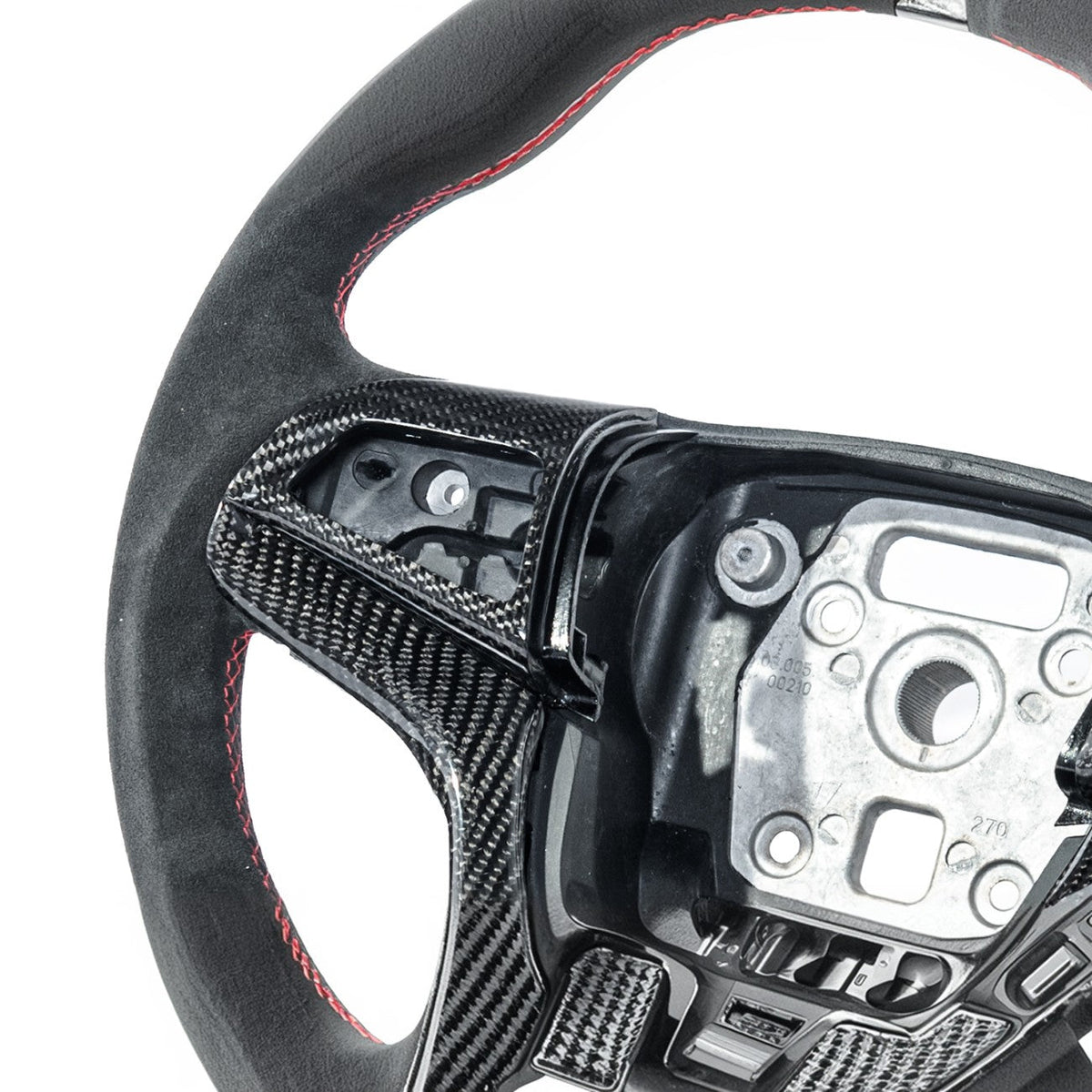 2012-2015 Chevrolet Camaro Carbon Fiber Replacement Steering Wheel image 11