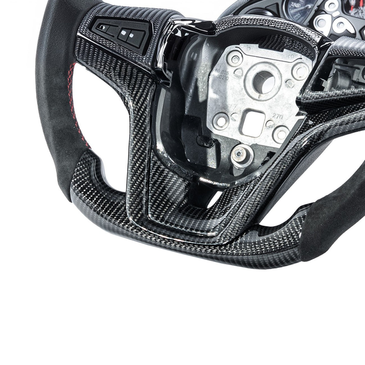 2012-2015 Chevrolet Camaro Carbon Fiber Replacement Steering Wheel image 13