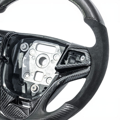 2012-2015 Chevrolet Camaro Carbon Fiber Replacement Steering Wheel image 15