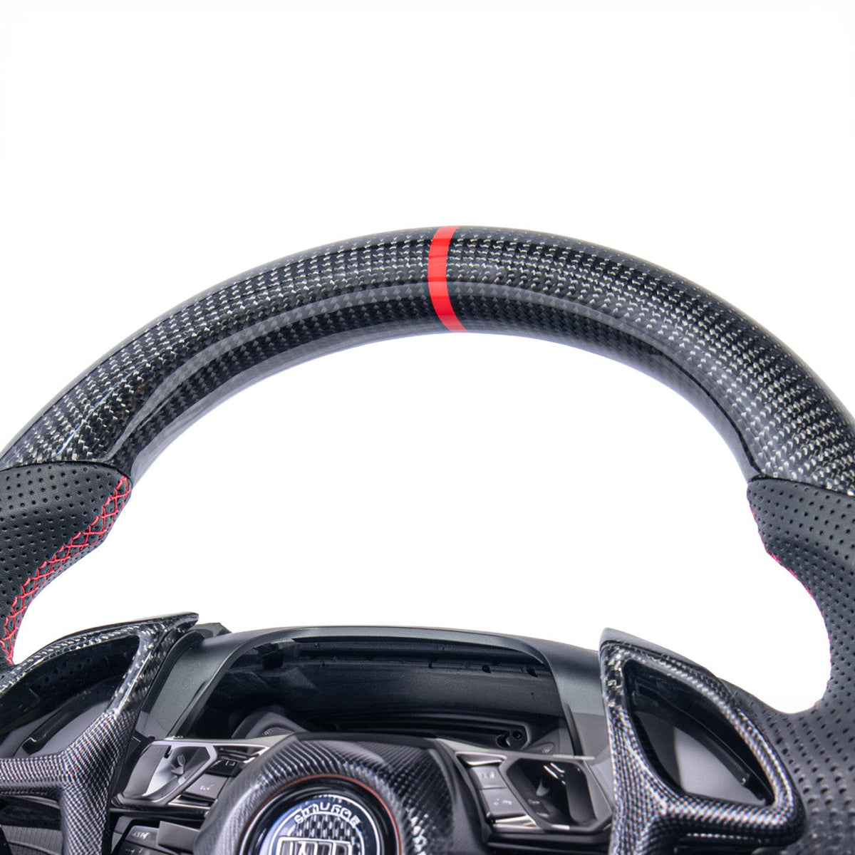 2016-2024 Chevrolet Camaro Carbon Fiber Replacement Steering Wheel image 11
