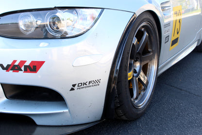 Carbon Fiber Front Bumper Spats - BMW E92 M3