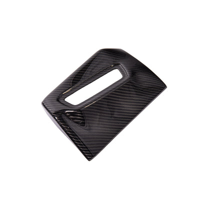 2020-Up Toyota Supra Carbon Fiber JDM Factory Style Headlight Switch Cover image 5