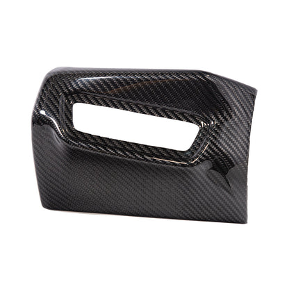2020-Up Toyota Supra Carbon Fiber JDM Factory Style Headlight Switch Cover image 9