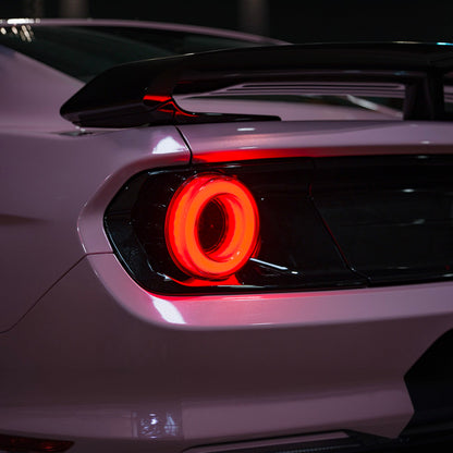 2015-2023 Ford Mustang Ferrari Style LED Red Lens Sequential Rear Taillights image 20
