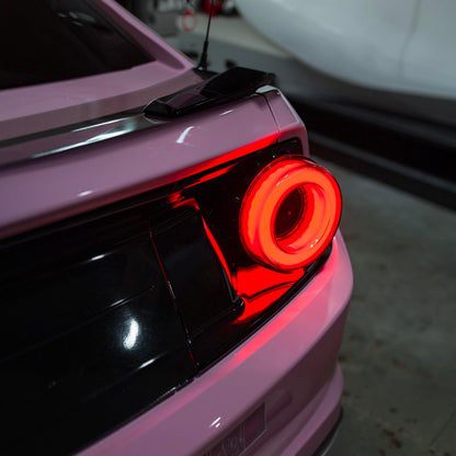 2015-2023 Ford Mustang Ferrari Style LED Red Lens Sequential Rear Taillights image 26