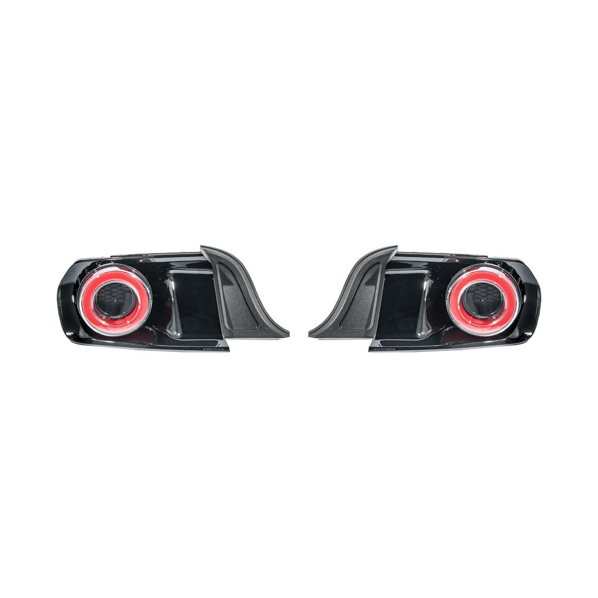 2015-2023 Ford Mustang Ferrari Style LED Red Lens Sequential Rear Taillights image 15