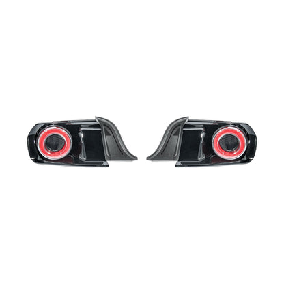 2015-2023 Ford Mustang Ferrari Style LED Red Lens Sequential Rear Taillights image 15