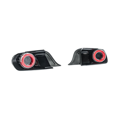 2015-2023 Ford Mustang Ferrari Style LED Red Lens Sequential Rear Taillights image 17
