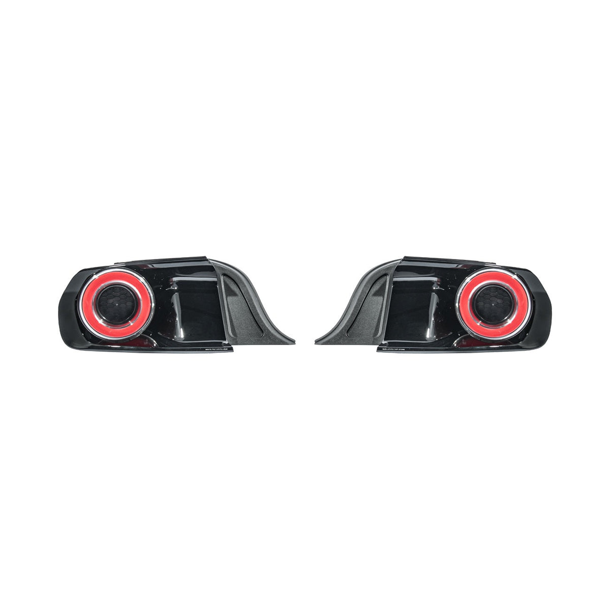 2015-2023 Ford Mustang Ferrari Style LED Red Lens Sequential Rear Taillights image 23