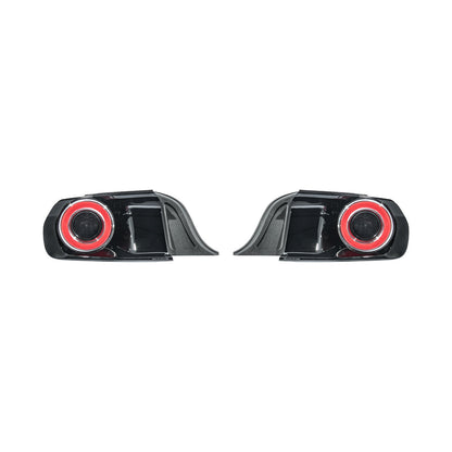 2015-2023 Ford Mustang Ferrari Style LED Red Lens Sequential Rear Taillights image 23