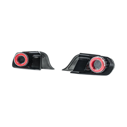 2015-2023 Ford Mustang Ferrari Style LED Red Lens Sequential Rear Taillights image 25