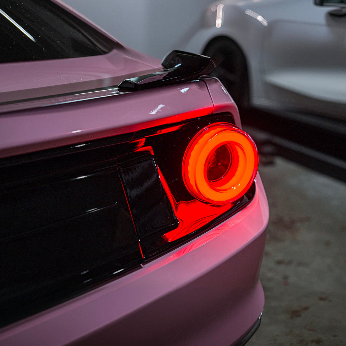 2015-2023 Ford Mustang Ferrari Style LED Red Lens Sequential Rear Taillights image 1