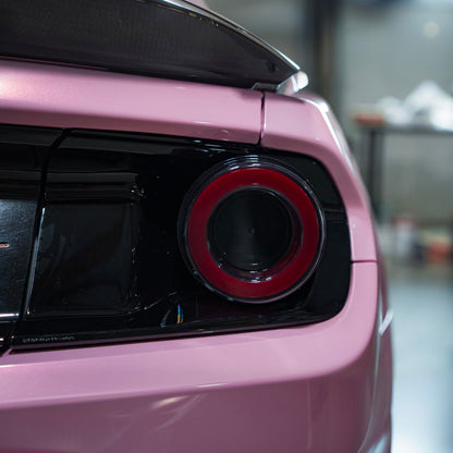 2015-2023 Ford Mustang Ferrari Style LED Red Lens Sequential Rear Taillights image 14