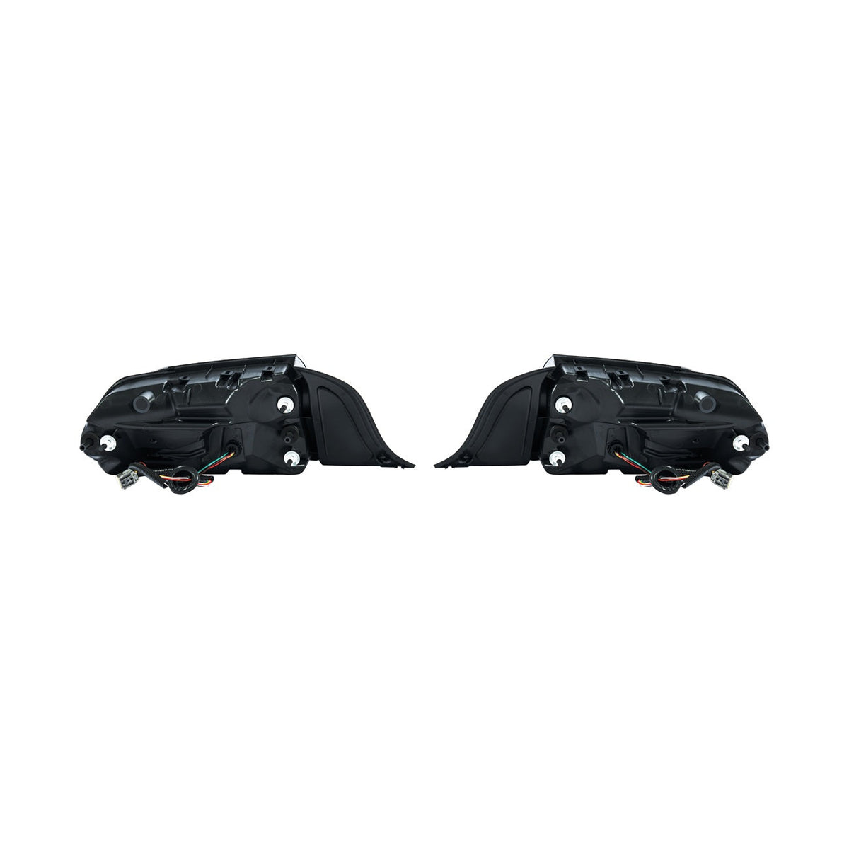 2015-2023 Ford Mustang Ferrari Style LED Red Lens Sequential Rear Taillights image 3