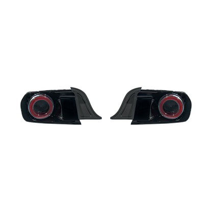 2015-2023 Ford Mustang Ferrari Style LED Red Lens Sequential Rear Taillights image 11