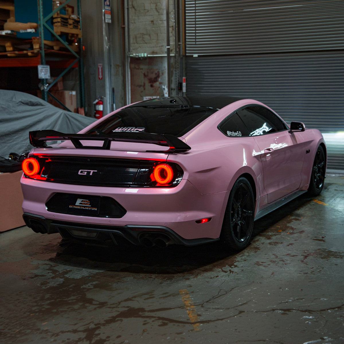 2015-2023 Ford Mustang Ferrari Style LED Red Lens Sequential Rear Taillights image 42