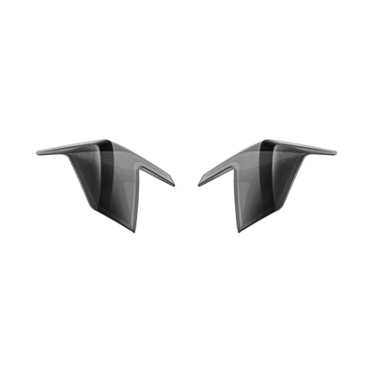 2020-Up Cadillac CT5 Smoke Tinted Rear Tail Light Trim Cover Pair image 2