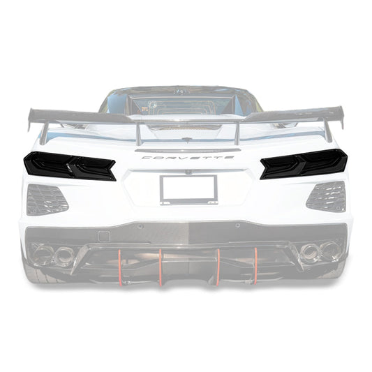 Corvette C8 Tinted Rear Light Cover image 1