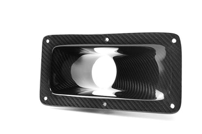 Carbon Fiber Air Inlet Duct w/ Flange-Universal (9.25" X 4.75")