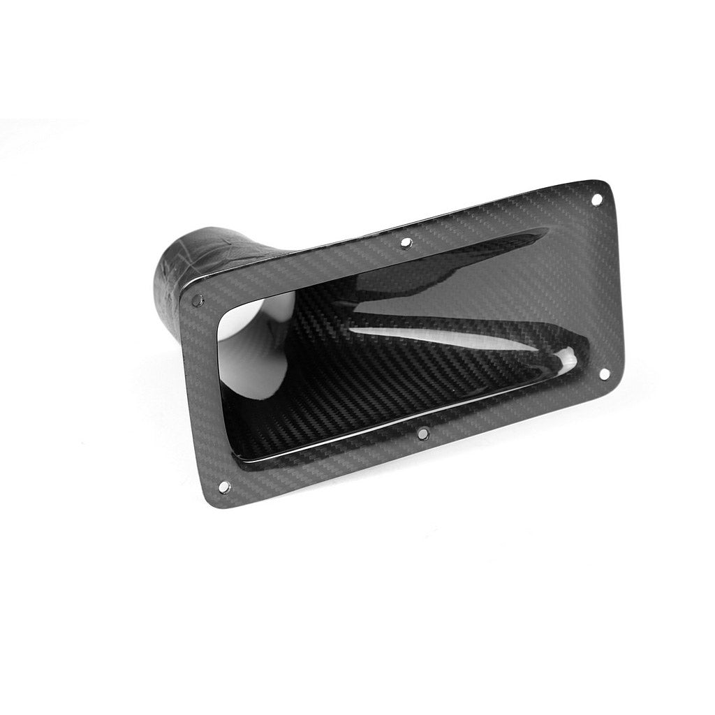 Carbon Fiber Air Inlet Duct w/ Flange-Universal (9.25" X 4.75")